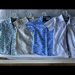 SEVEN Boys button down shirts sizes 6/7